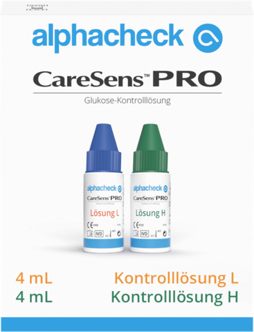 [400609N] alphacheck professional CareSens Pro, Kontrolllösung
