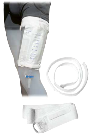 [480301N] GHC Cinghia in velcro per borse da gamba CARE FIX, set premium