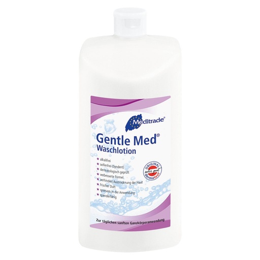[460018-1N] Gentle Med Wash Lotion, 500 ml senza pompa di dosaggio