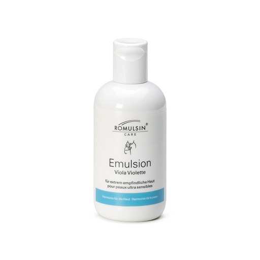 [420070N] ROMULSIN Emulsion Viola, for extremely sensitive skin, 250 ml