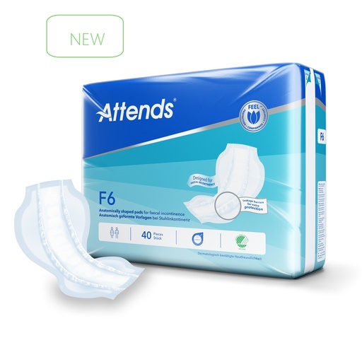 [430023N] Attends F6, Faecal pad, 40 pcs.
