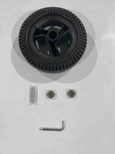 [100366N] sana.swiss Robooter E40 Ruota anteriore PU 8"