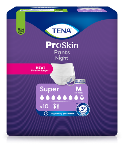 [432024-1N] TENA Pants Super Night,  100-135 cm,  L, 10 Stk.