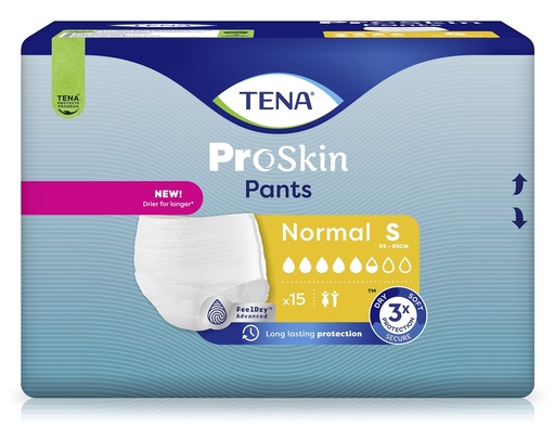 [432019-1N] TENA Pants Normal, Proskin, 65–85 cm, S, 15 pieces